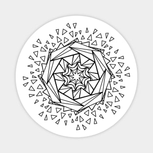 Mandala #12 Magnet